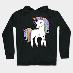 Gay Pride Rainbow Unicorn Hoodie